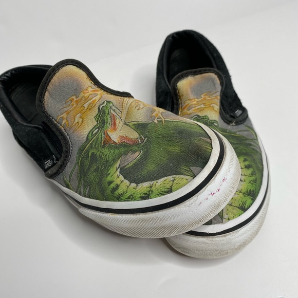 vans dragon slip on